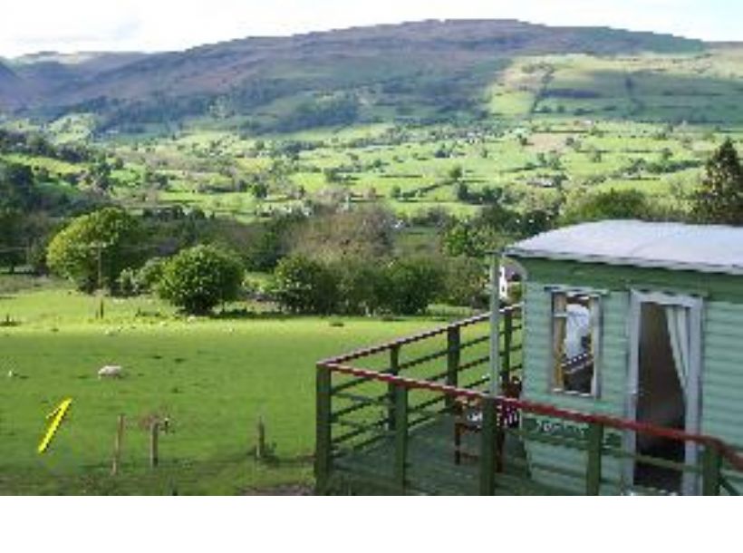 6 Berth Caravan For Hire On A Quiet Private Farm, Wales